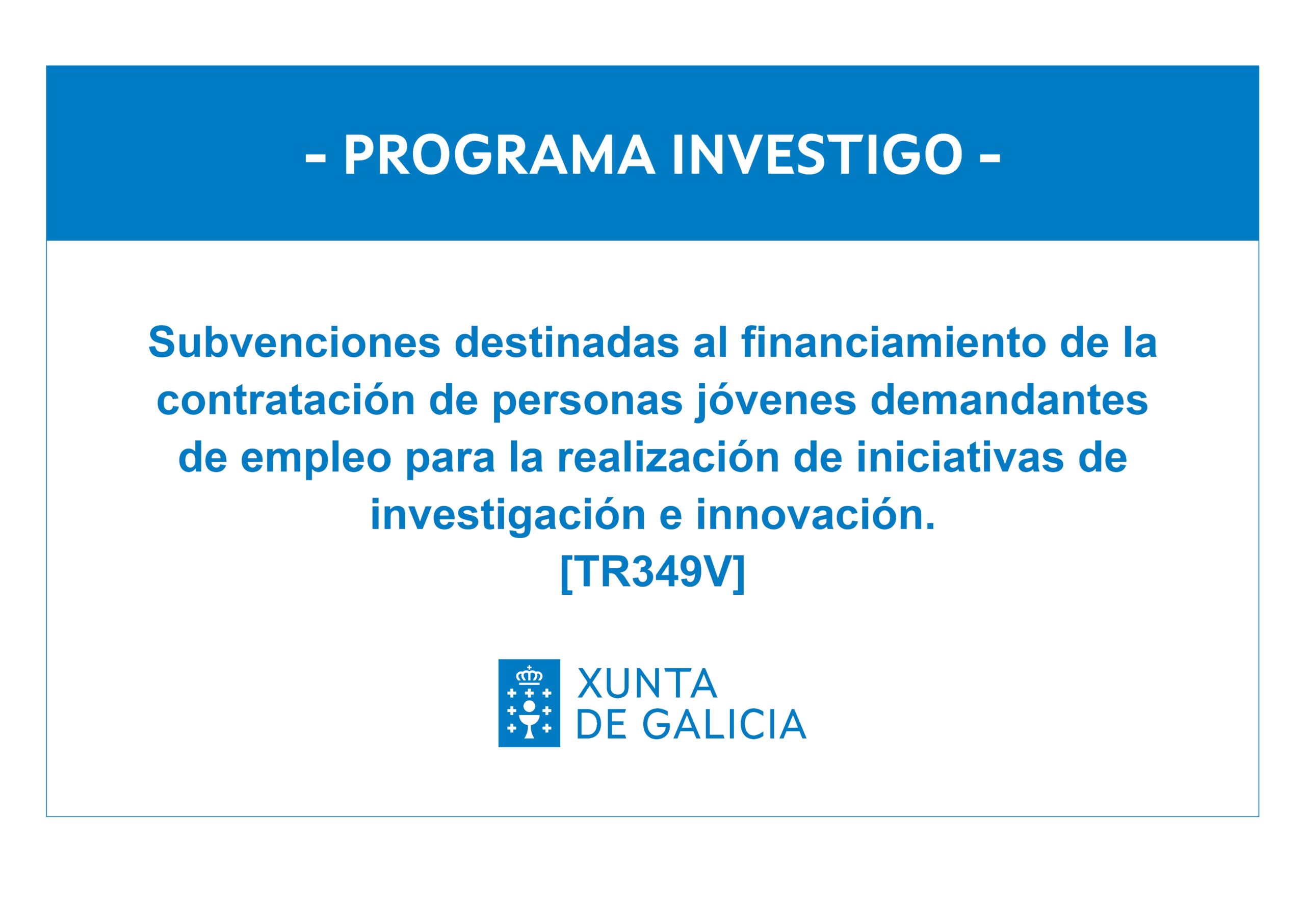 TR349V - Subvenciones destinadas a financiar la contratación de jóvenes demandants de empleo